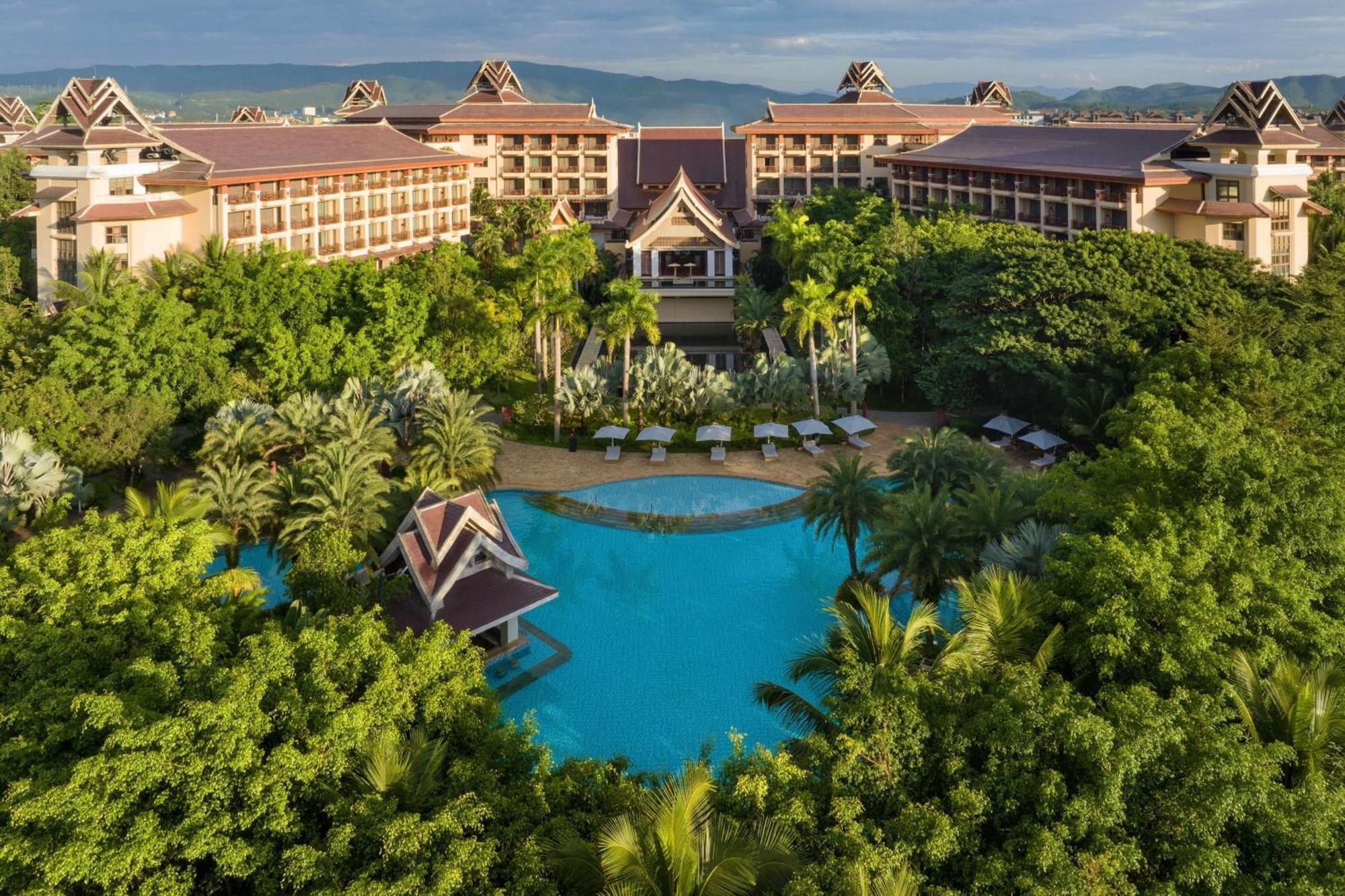 ג'ינגהונג Sheraton Grand Xishuangbanna Hotel מראה חיצוני תמונה
