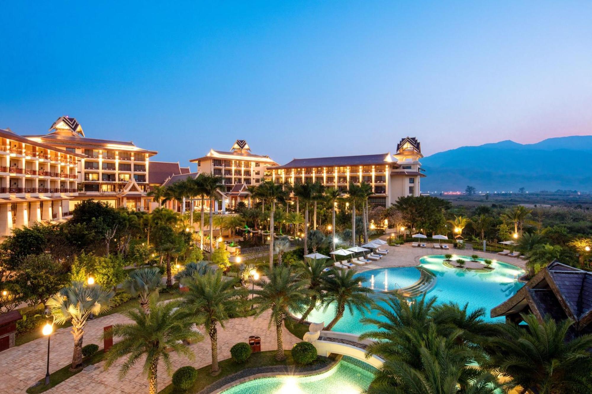 ג'ינגהונג Sheraton Grand Xishuangbanna Hotel מראה חיצוני תמונה