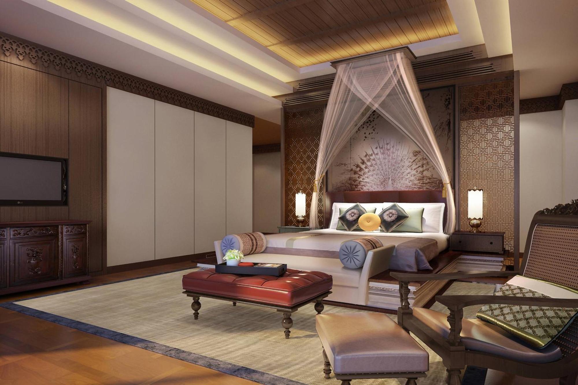 ג'ינגהונג Sheraton Grand Xishuangbanna Hotel מראה חיצוני תמונה